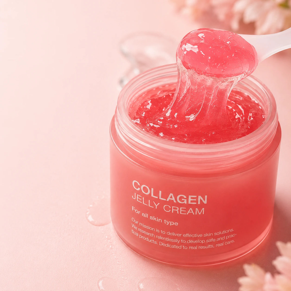 Crema facial jelly con colágeno fovitta