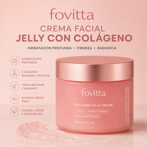 Crema Facial Jelly con Colágeno