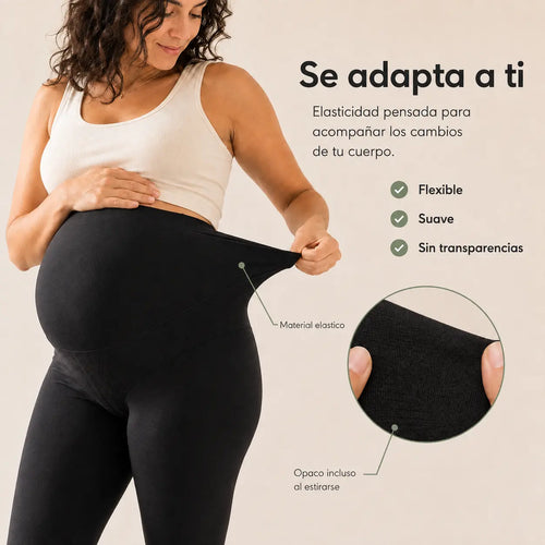 Leggings premamá con sujeción