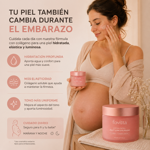 Crema Facial Jelly con Colágeno